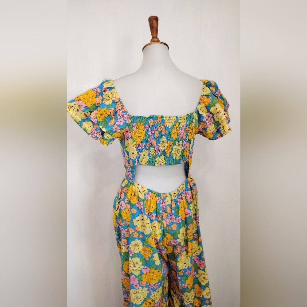 FIELD OF DREAMS RUFFLE HEM JUMPSUIT NWT - Picture 2 of 9